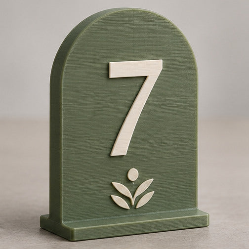 Numeros de mesa personalizados, mayoreo