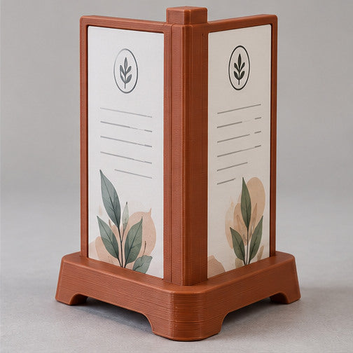 Portamenús de mesa personalizados, mayoreo