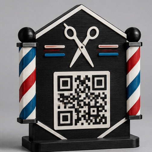 Letrero con codigo QR mayoreo