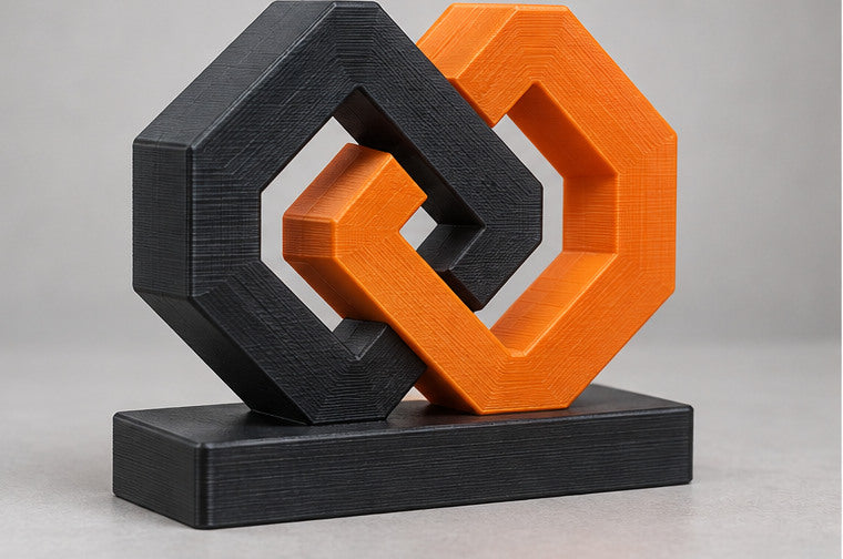 Logo 3D para mostrador mayoreo