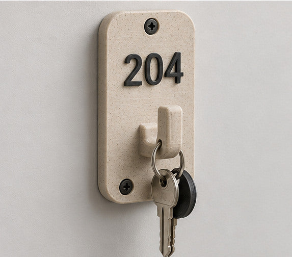 Placas con número de habitación personalizadas mayoreo