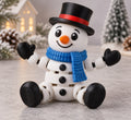 Muñeco de nieve articulado para jugar y decorar
