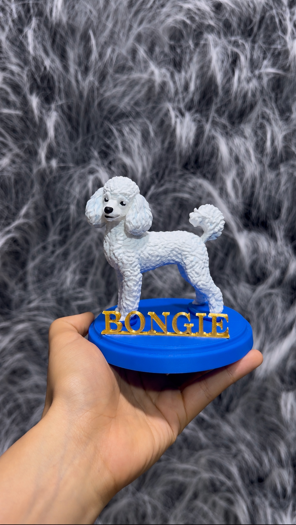 Figura 3D personalizada de tu mascota a partir de fotografias