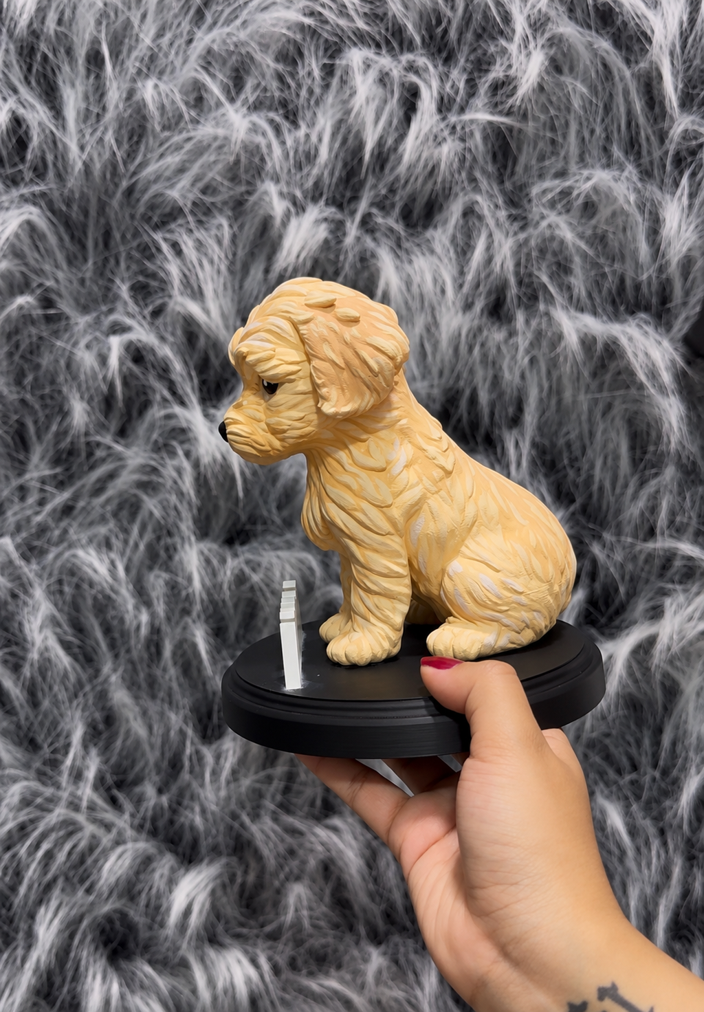 Figura 3D personalizada de tu mascota a partir de fotografias