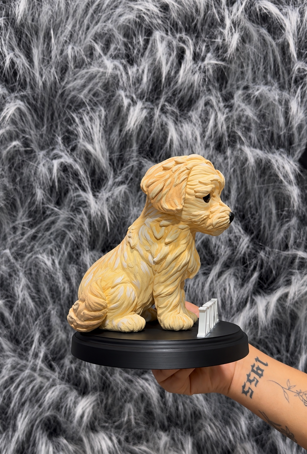 Figura 3D personalizada de tu mascota a partir de fotografias