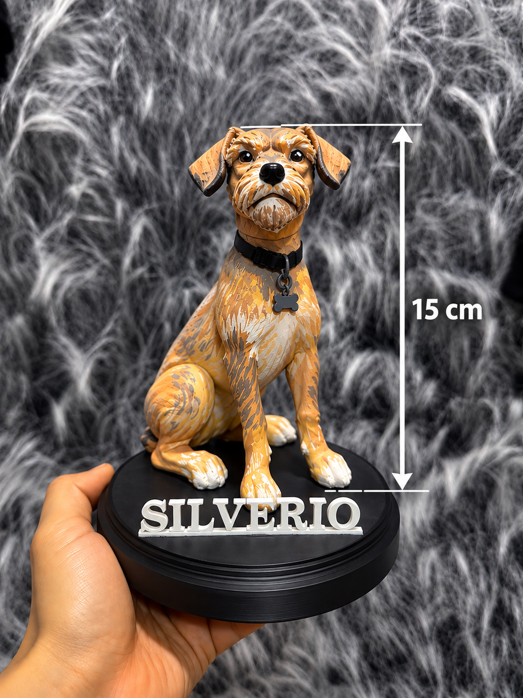Figura 3D personalizada de tu mascota a partir de fotografias